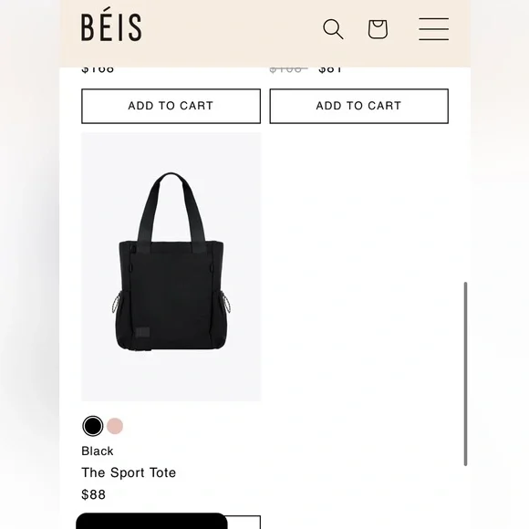 BEIS the sport tote - Picture 2 of 2